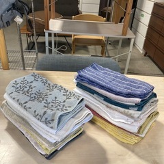 洗濯済み！タオル、フェイスタオル、キッチンタオル お手ふき 雑巾 セット！の画像