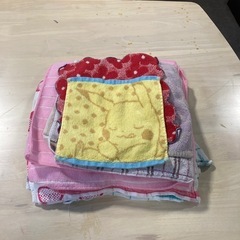 洗濯済み！タオル、フェイスタオル、キッチンタオル お手ふき 雑巾 セット！の画像