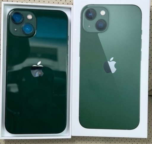 取引終了iPhone 13 128GB グリーン色