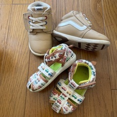【14〜15cm】子ども靴 4足セットの画像