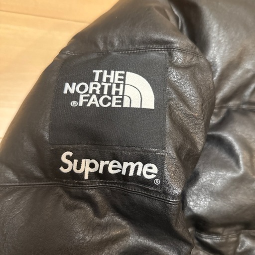 試着可能‼️レザーダウン supreme ノースフェイス シュプリーム