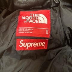 試着可能‼️　レザーダウン supreme ノースフェイス シュプリーム the north face 羊革 の画像