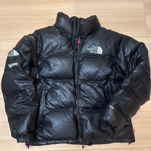 試着可能‼️レザーダウン supreme ノースフェイス シュプリーム