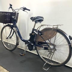 1年保証 送料無料　パナソニック　ビビ　26インチ　紺色　電動アシスト自転車 g801の画像