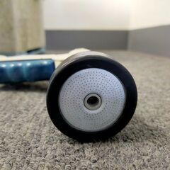 △ A ホースリール フルカバー付き 長さ約 29m 放水確認済 メーカー不明 経年劣化による変色あり 現状渡しの画像