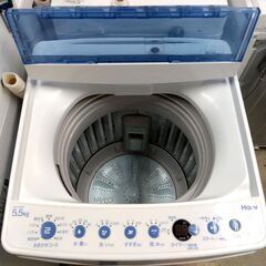 ハイアール 5.5Kg 洗濯機 2018年製 JW-C55CK 単身 一人暮らし コンパクト Haier 家電 札幌市 中央区 南12条の画像