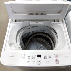 ヤマダセレクト 5.5kg 洗濯機 2023年製 RORO YWM-T55LW 単身 一人暮らし コンパクト 家電 札幌市 中央区 南12条の画像