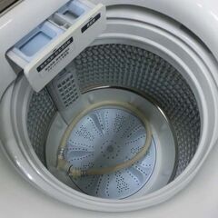 7.0kg 全自動洗濯機 ハイアール JW-U70LK 2023年製 洗濯機 7㎏ 生活家電 Haier 札幌 西野店の画像
