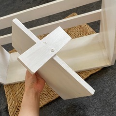 手作り本棚飾り棚の画像