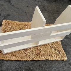 手作り本棚飾り棚の画像