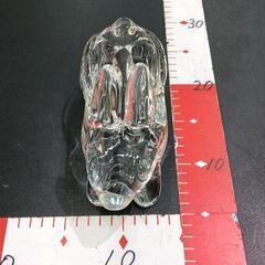0731-029 SASAKI CRYSTAL　うさぎの小物入れの画像