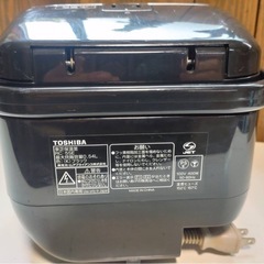 TOSHIBA  マイコン炊飯器 3合炊きの画像