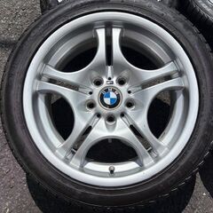 溝有スタッドレス BMW 3シリーズ(E46)Ｍスポ純正 ダブルスポーク68Mの画像