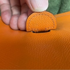 エルメス　エヴリン　今週だけ20%OFF 　HERMES  2PM オレンジ　中古　　の画像
