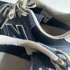New Balance 340ネイビー スニーカー メンズ　靴の画像