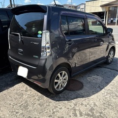 平成25年　スズキ　ワゴンR スティングレイ　2WD アイドリングストップ　スマートキー　車検令和9年7月の画像