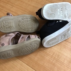 最終お値下げ😊 子供用★14.0size 靴＆サンダルセットの画像