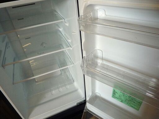 ヤマダ電機 156L 2ドア冷蔵庫 YRZ-F15LK 黒 2023年製 中古 100Lクラス