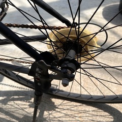 /無料/自転車/クロスバイク/黒色/軽量の画像