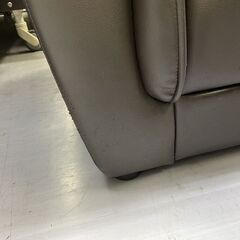 ニトリ レザー ソファ ２人掛け 幅131ｃｍ 2ｐ 本革/合皮 ブラウン 2人用 フェリックス 札幌市手稲区の画像