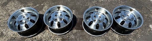 値下げ 希少 深リム SEIKEN NKB CAPⅡ 15インチ 4穴 PCD100 7JJ+35ハブ径73㎜ ホイール4本セット セイケン カップ GERMANY