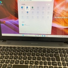 ノートパソコン（DESKTOP-HIKDTGQ、ASUS X541SA）の画像