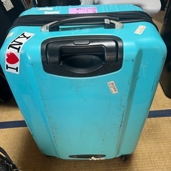 🉐①キャリーケース　取っ手破損の画像