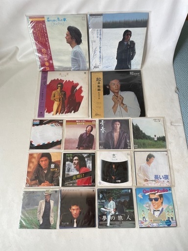 LP EP / 松山千春 LPレコード 4枚 EPレコード 12枚セット 合計