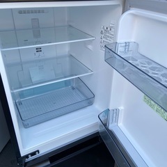 SHARP 2ドア冷蔵庫　2023年製　152 L ブラック　SJ-15E2-B　　の画像