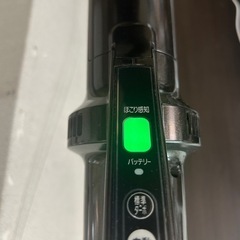 良品　アイリスオーヤマ製の充電式掃除機 IC-SLDC7-B 2020年製の画像