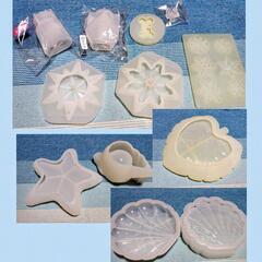 【未使用品あり】レジン用シリコンモールド詰め合わせの画像