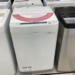 🧺春日市🧺6kg洗濯機🧺SHARP🧺シャープ🧺ピンク🧺3〜4人用🧺2015年製🧺ES-GE60P🧺定価37,000円🧺No4477の画像