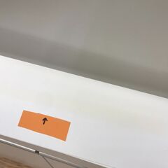 ★リユースのサカイ春日部店★KJ11117  レンジ台 ホワイト H89×W90×D40 クリーニング済みの画像