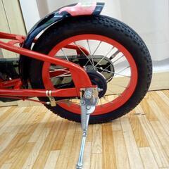 【リユースのサカイ八街店】★ジモティ割あり★子供用自転車　14インチ　赤　レッド　クリーニング済　YJ7092の画像
