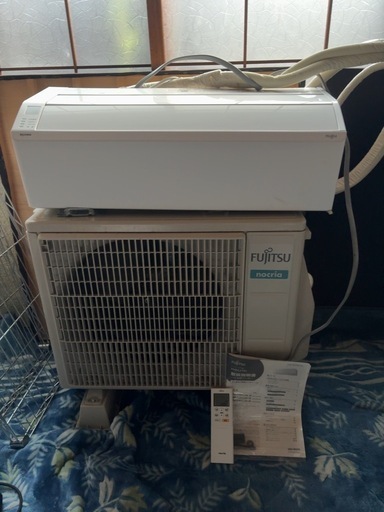 富士通ゼネラル FUJITSU ノクリア nocria 2021年製　ルームエアコン AS-C221LHK 6〜9畳