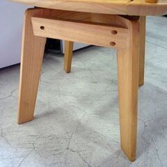 回転式 ダイニングチェア イス 椅子 チェア 座面高さ 約42cm 中古 アイボリー系 札幌市東区 新道東店の画像