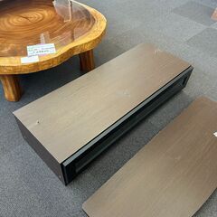 店頭引き渡し 中古 テレビ台 テレビボード 木製 家具 ブラウンの画像