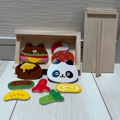 ボーリングおもちゃぬいぐるみ&木製お弁当ごっこの画像