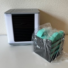 【定価1万円】新品　持ち運び　ここひえ　クーラー　エアコン　扇風機　防災グッズ　モバイルの画像