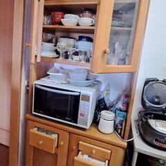 食器棚(中古)木製の画像