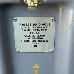 米軍 HARDIGG（ハーディッグ）社製　コンテナハードケースの画像