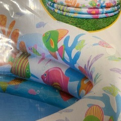 プール（お魚柄）の画像