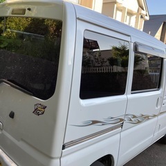 三菱のミニキャブバン　ブラボー　車検２年付　内装綺麗　切替4WDの画像