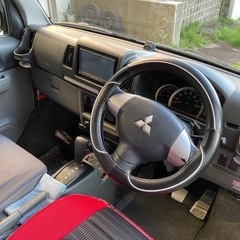 三菱のミニキャブバン　ブラボー　車検２年付　内装綺麗　切替4WDの画像