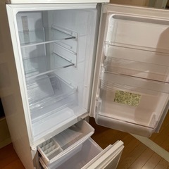 【美品】シャープ　冷蔵庫　説明書付の画像