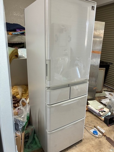 18年製 シャープ 冷蔵庫 5ドア 412L SJ-P411D-H 18年製シャープ 冷蔵庫 5ドア 412L SJ-P411D-H (便利屋NEXUS