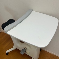 Flexispot デスク付きエアロバイク デスクバイクの画像
