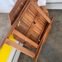 八角テーブル　保管品　新品　ガーデンテーブルの画像