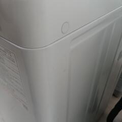 【ドリーム尾浜店】5kg洗濯機　東芝　AW-5GA　2022年製　※キズ　スレあり　高さ(H)95.7×幅 (W56.3×奥行(D)58(cm)の画像