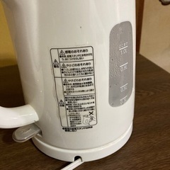dretec ドリテック 電気ケトル  PO-354 1.0L  21年製 の画像